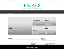 Tablet Screenshot of final8.it